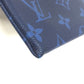 LOUIS VUITTON M30278 Taiga Rama Pochette Discovery PM Clutch Bag, Small Item Pouch, Leather, Men's, Blue
