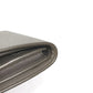 CELINE 10B643BRU.10PI Two-Tone Medium Strap Wallet, Tri-fold Leather, Women's, Pebble/Mineral Gray x Light Blue