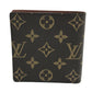 LOUIS VUITTON M61675 Monogram Portefeuille Marco Short Wallet, Compact Wallet, Bifold Wallet, Monogram Canvas, Men's, Brown