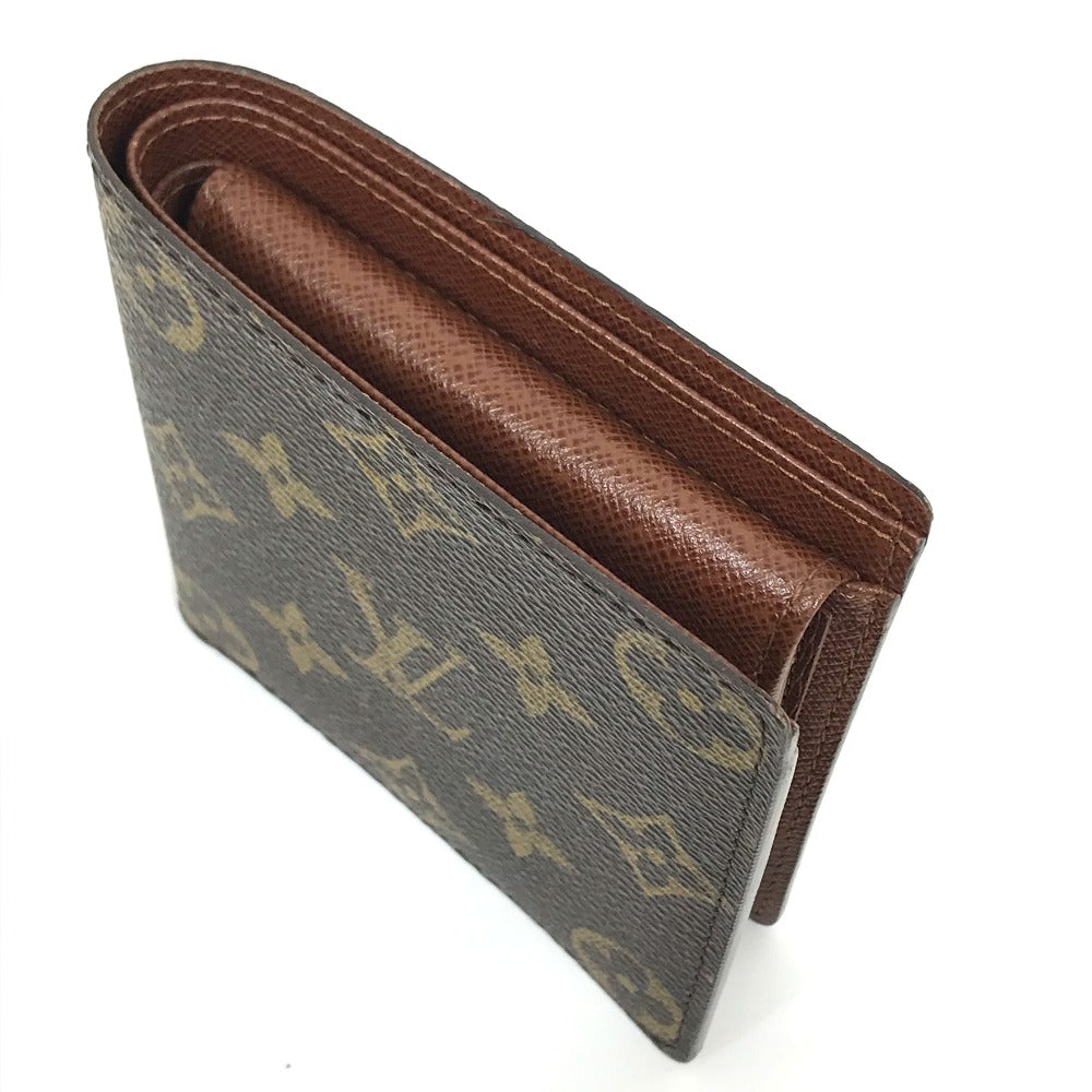 LOUIS VUITTON M61675 Monogram Portefeuille Marco Short Wallet, Compact Wallet, Bifold Wallet, Monogram Canvas, Men's, Brown
