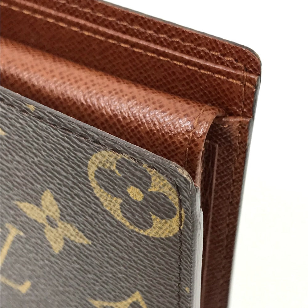 LOUIS VUITTON M61675 Monogram Portefeuille Marco Short Wallet, Compact Wallet, Bifold Wallet, Monogram Canvas, Men's, Brown