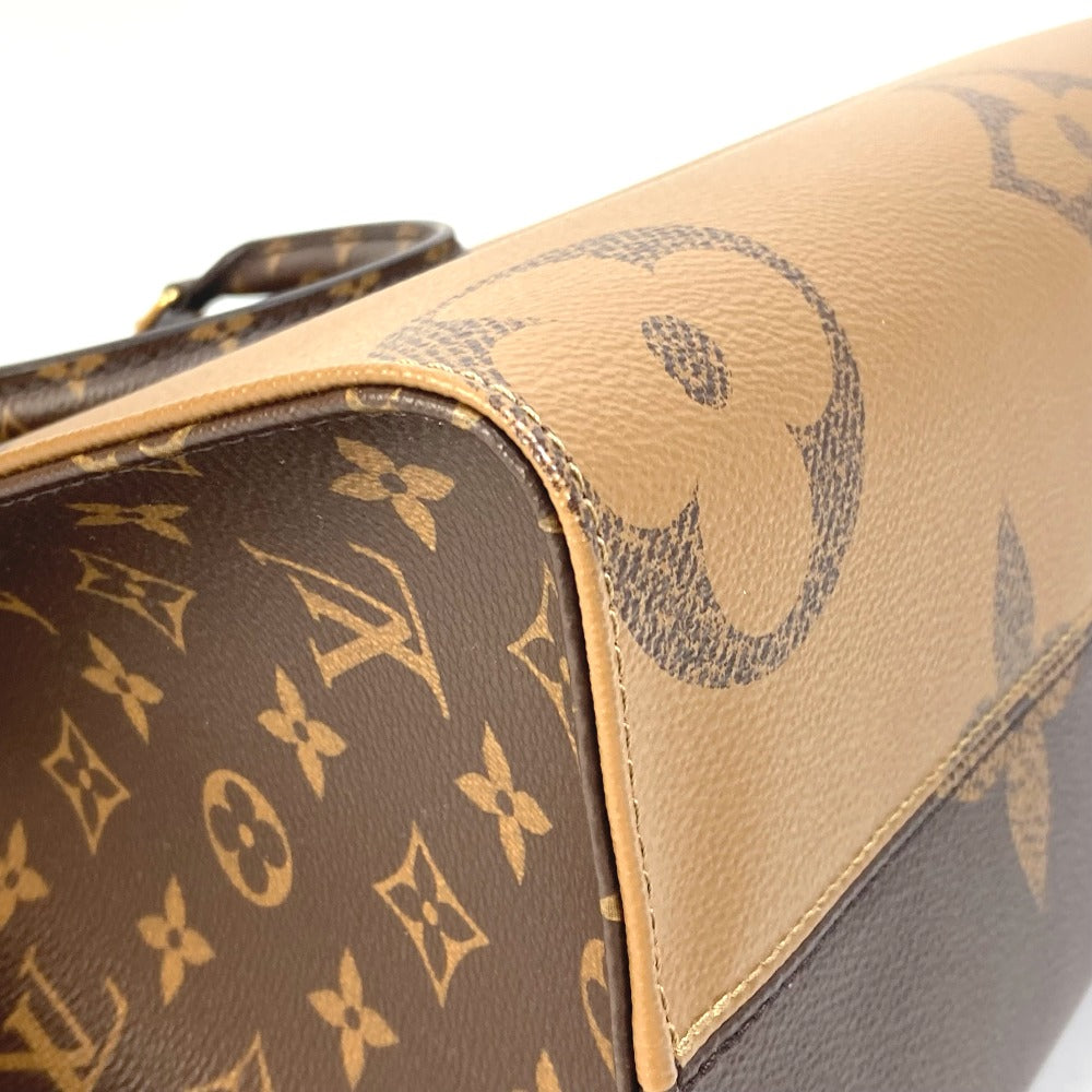 LOUIS VUITTON M45321 Monogram Giant On the Go MM 2-Way Shoulder Bag/Tote Bag in Monogram Giant Canvas, Brown