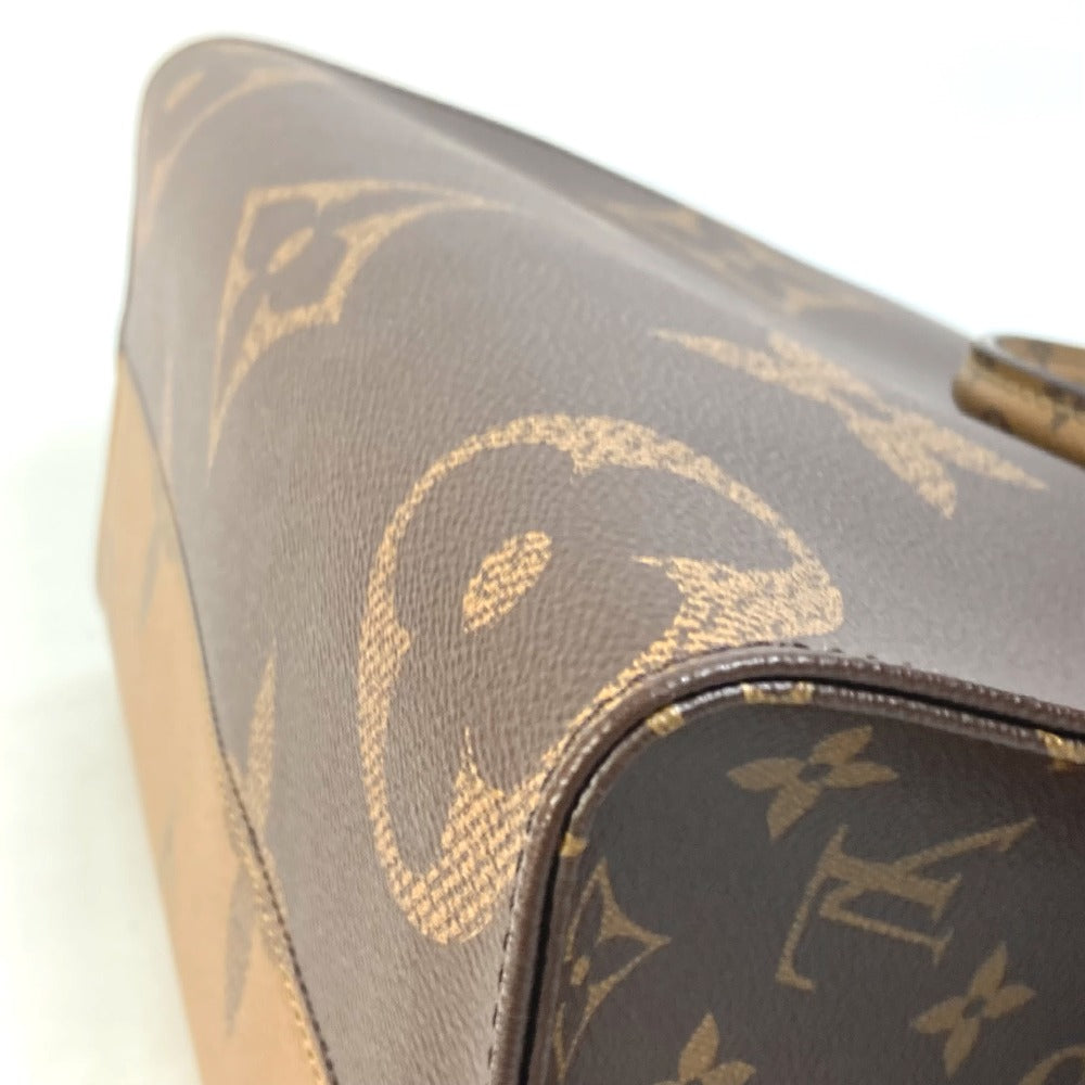 LOUIS VUITTON M45321 Monogram Giant On the Go MM 2-Way Shoulder Bag/Tote Bag in Monogram Giant Canvas, Brown
