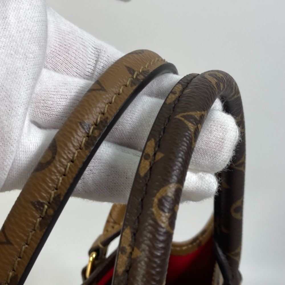 LOUIS VUITTON M45321 Monogram Giant On the Go MM 2-Way Shoulder Bag/Tote Bag in Monogram Giant Canvas, Brown