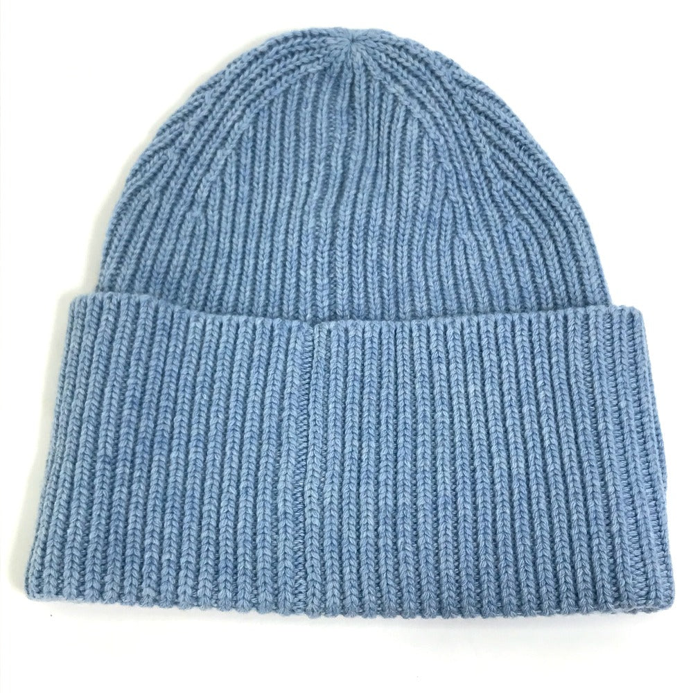LOUIS VUITTON M76710 Monogram Bonnet LV Hat Beanie Knit Cap Wool Men's Blue
