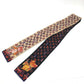 LOUIS VUITTON M76433 Monogram Bandeau Rendezvous Silk Scarf Women's Beige x Black