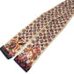 LOUIS VUITTON M76433 Monogram Bandeau Rendezvous Silk Scarf Women's Beige x Black