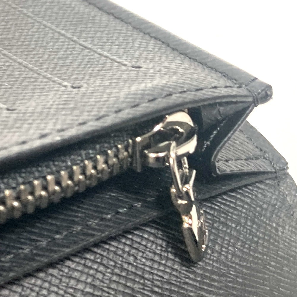 LOUIS VUITTON M61697 Monogram Eclipse Portefeuille Brazza Bifold Wallet, Long Wallet, Monogram Eclipse Canvas, Men's, Black