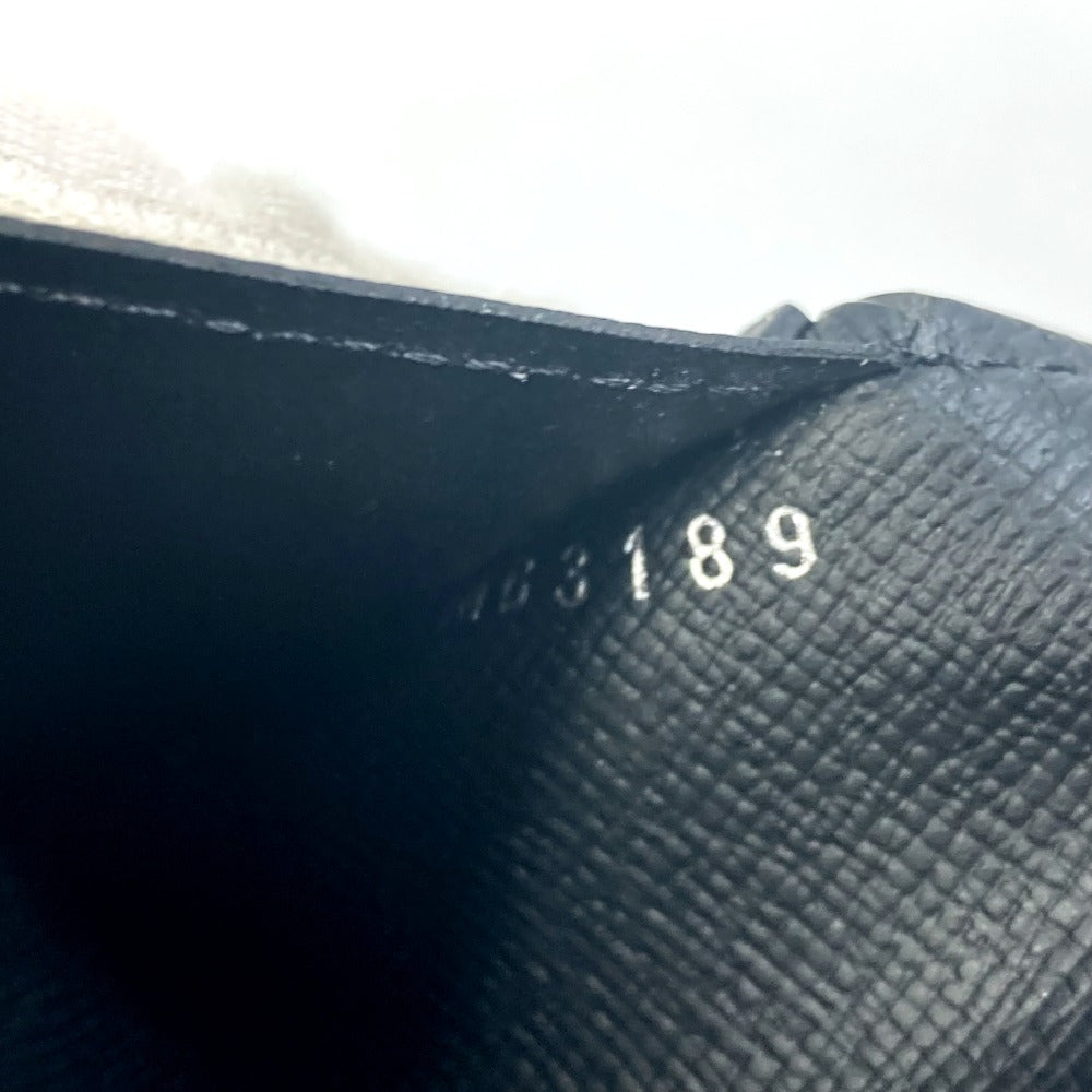 LOUIS VUITTON M61697 Monogram Eclipse Portefeuille Brazza Bifold Wallet, Long Wallet, Monogram Eclipse Canvas, Men's, Black