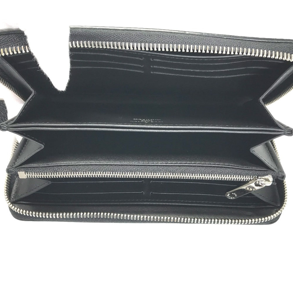 LOUIS VUITTON M61867 Monogram Mahina Zippy Wallet, Round Zipper Long Wallet, Monogram Mahina, Women's, Black