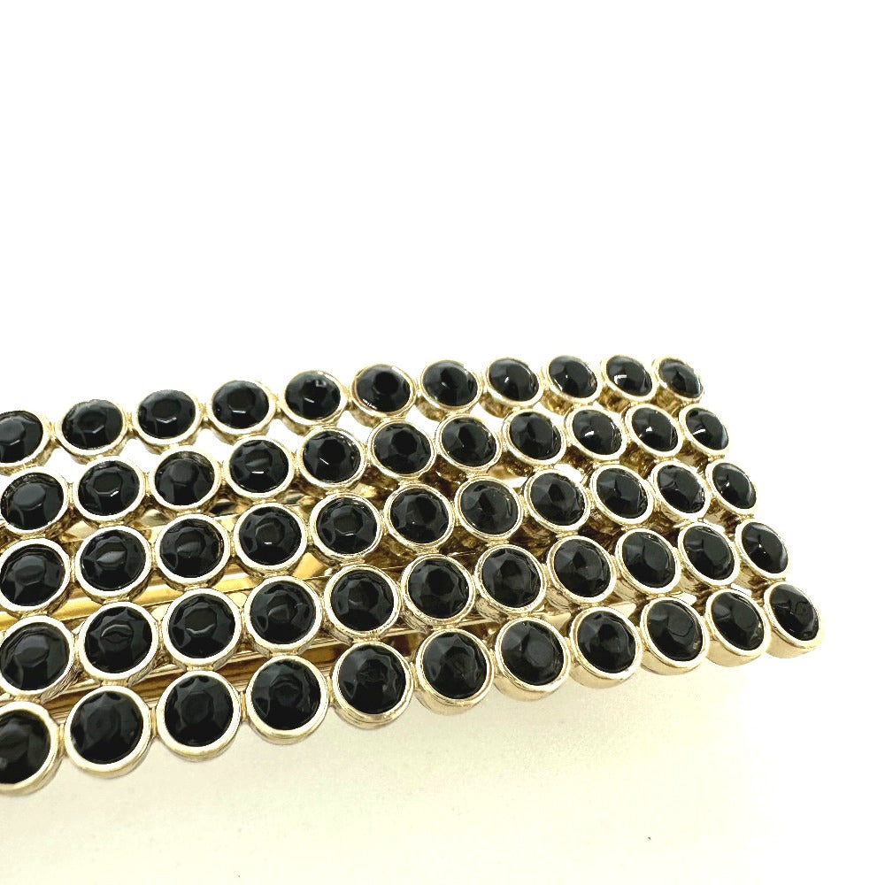 CHANEL Logo Hair Accessory B23S Barrette GP Women's Gold
