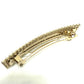 CHANEL Logo Hair Accessory B23S Barrette GP Women's Gold