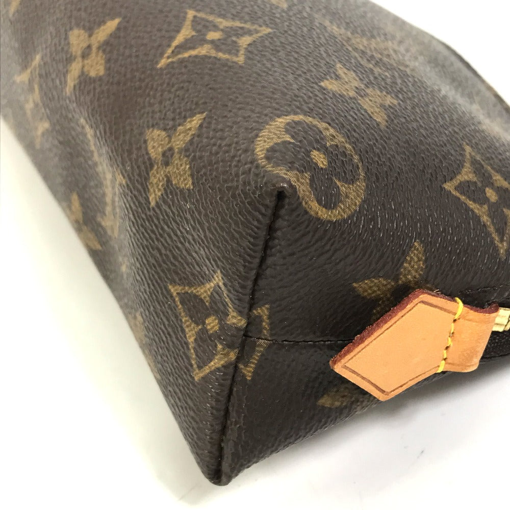 LOUIS VUITTON M47515 モノグラム ポシェット コスメティック メイクポーチ 化粧ポーチ 小物入れ ポーチ モノグラムキャンバス レディース ブラウン