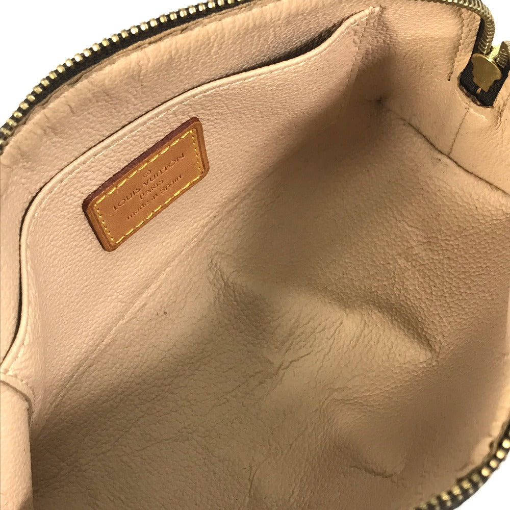 LOUIS VUITTON M47515 モノグラム ポシェット コスメティック メイクポーチ 化粧ポーチ 小物入れ ポーチ モノグラムキャンバス レディース ブラウン