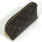 LOUIS VUITTON M47515 モノグラム ポシェット コスメティック メイクポーチ 化粧ポーチ 小物入れ ポーチ モノグラムキャンバス レディース ブラウン