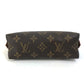 LOUIS VUITTON M47515 モノグラム ポシェット コスメティック メイクポーチ 化粧ポーチ 小物入れ ポーチ モノグラムキャンバス レディース ブラウン