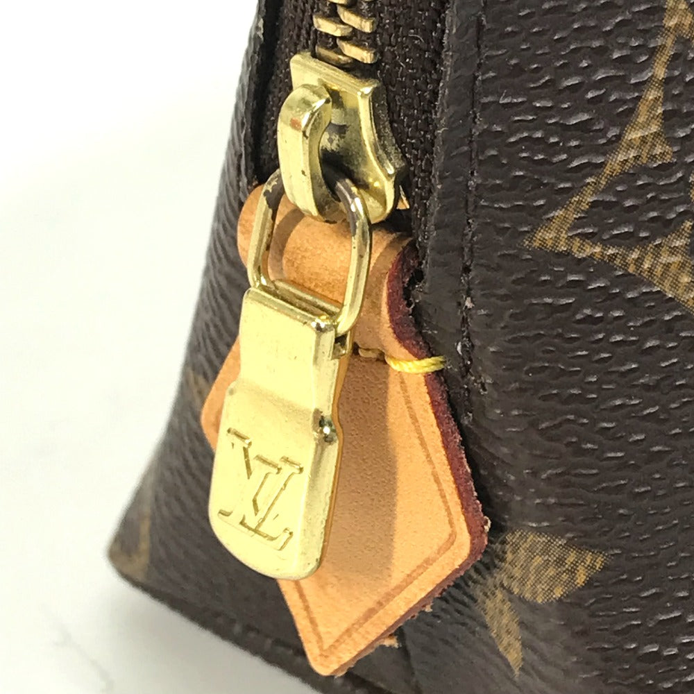 LOUIS VUITTON M47515 モノグラム ポシェット コスメティック メイクポーチ 化粧ポーチ 小物入れ ポーチ モノグラムキャンバス レディース ブラウン