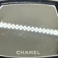 CHANEL Novelty CC Coco Mark Hand Mirror, Plastic, Women's, Black