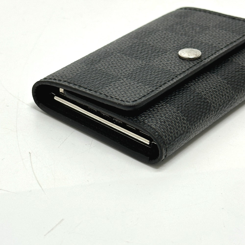LOUIS VUITTON N62662 ダミエグラフィット ミュルティクレ6 キーケース ダミエグラフィットキャンバス メンズ ブラック