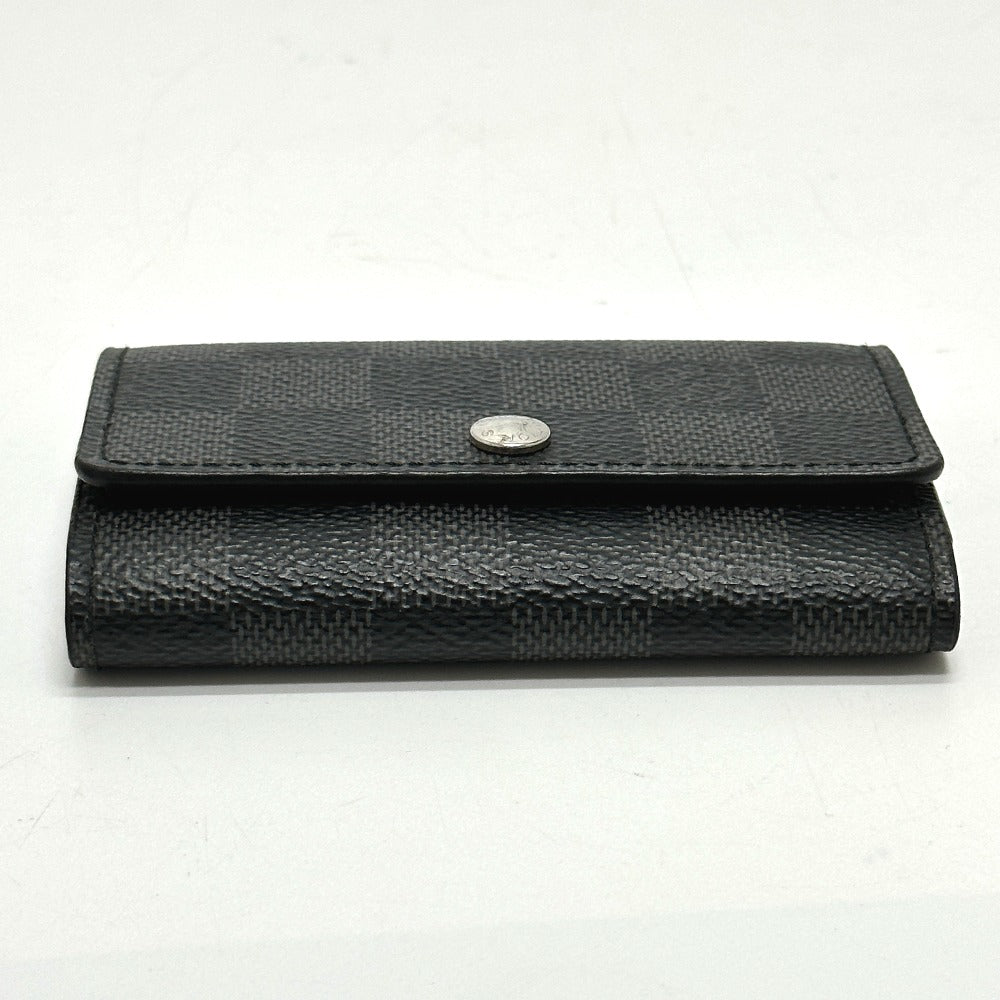 LOUIS VUITTON N62662 ダミエグラフィット ミュルティクレ6 キーケース ダミエグラフィットキャンバス メンズ ブラック