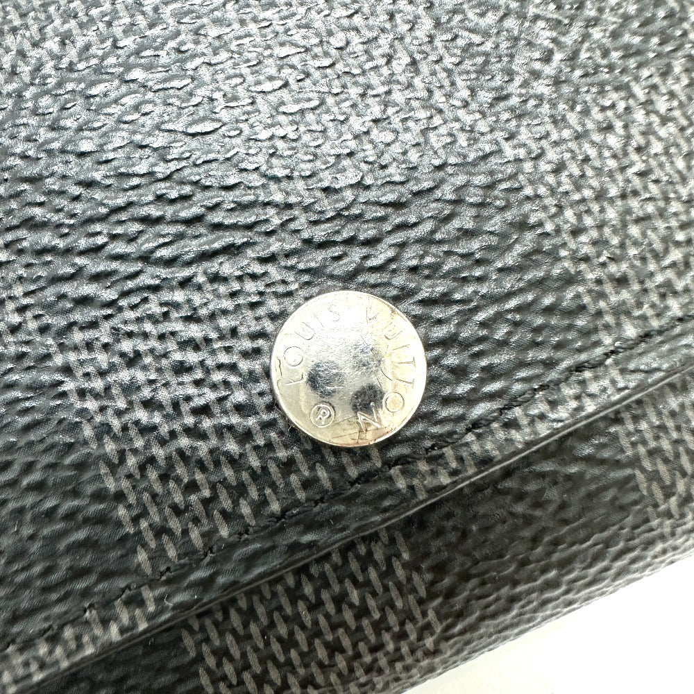 LOUIS VUITTON N62662 ダミエグラフィット ミュルティクレ6 キーケース ダミエグラフィットキャンバス メンズ ブラック