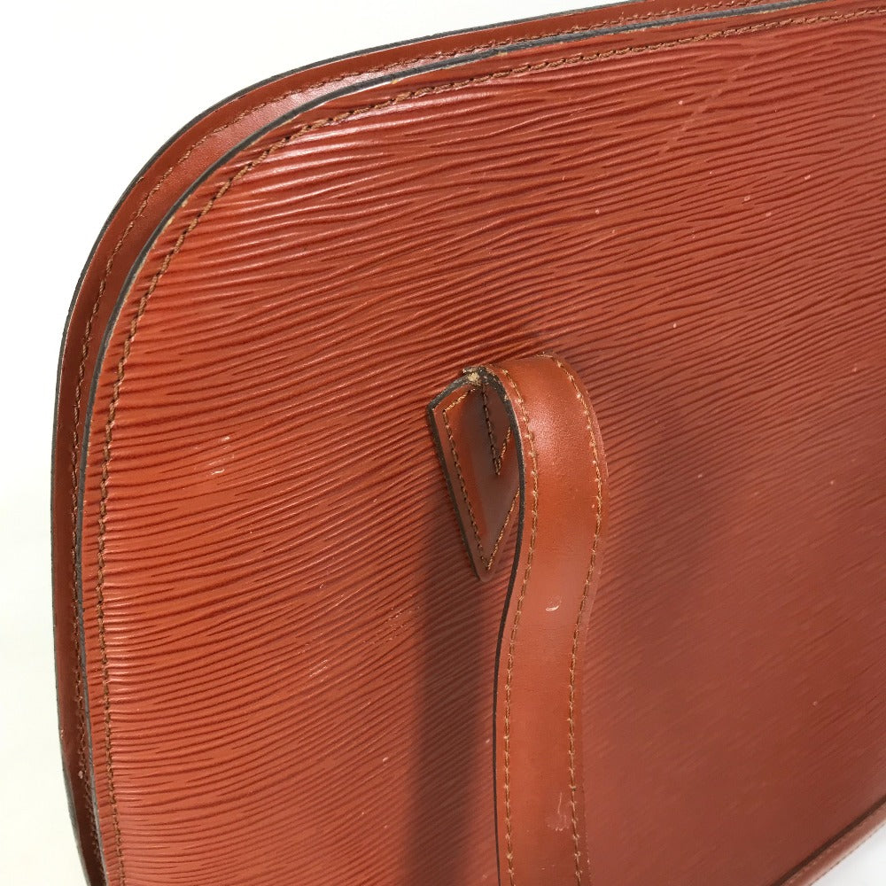 LOUIS VUITTON M52283 エピ リュサック 肩掛け ショルダーバッグ エピレザー レディース ブラウン