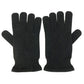 LOUIS VUITTON LV Logo Gloves Cashmere Women's Black