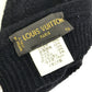 LOUIS VUITTON LV Logo Gloves Cashmere Women's Black