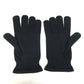 LOUIS VUITTON LV Logo Gloves Cashmere Women's Black