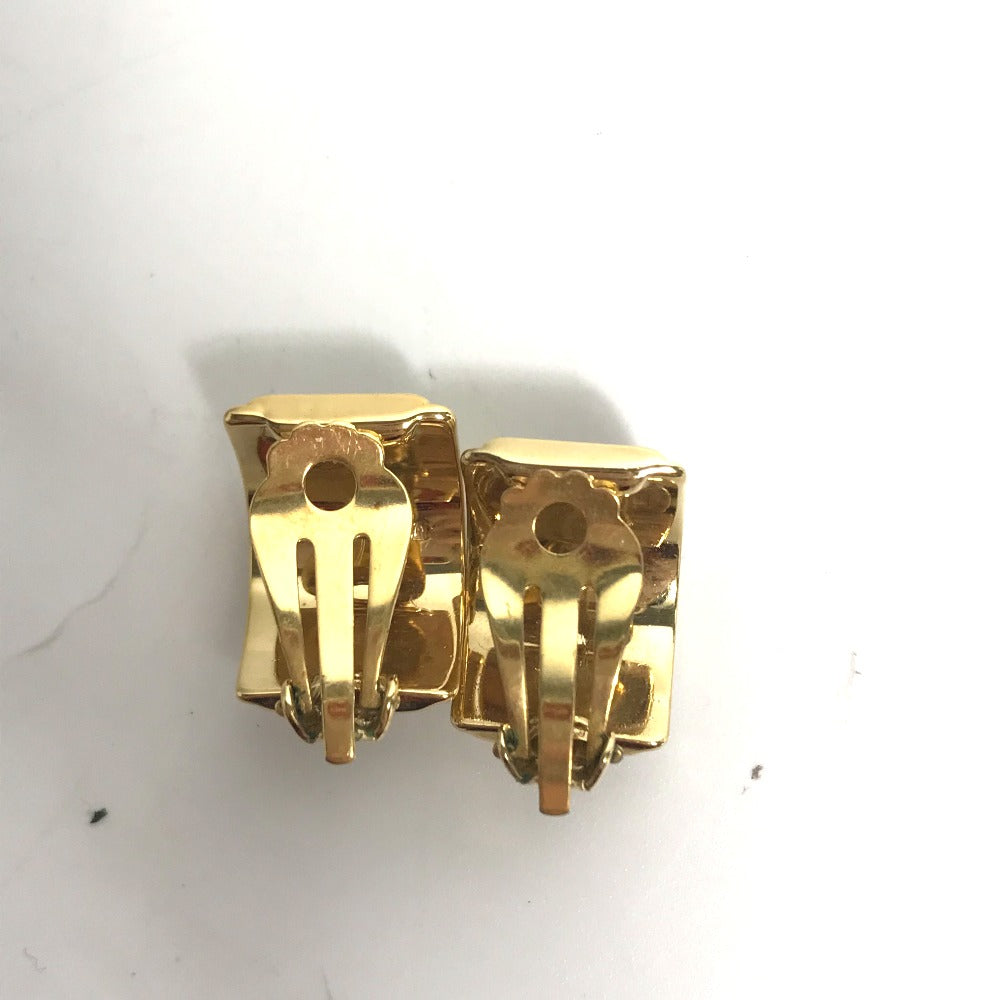 HERMES Accessories, Enamel Earrings, GP, Women's, Green