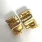 HERMES Accessories, Enamel Earrings, GP, Women's, Green