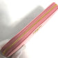 PRADA Logo Long Wallet, Round Zipper, Leather, Women's, Pink