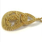 CHANEL Coco Mark Chain Accessory 93A Necklace GP Women's Gold