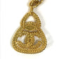 CHANEL Coco Mark Chain Accessory 93A Necklace GP Women's Gold