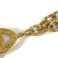 CHANEL Coco Mark Chain Accessory 93A Necklace GP Women's Gold