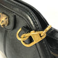 GUCCI 524620 GG Marmont Liber Tiger Cat Head Clutch Bag, Crossbody/Shoulder Bag, Leather, Women's, Black