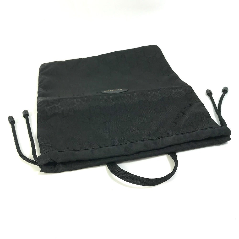 GUCCI 674247 GG Laundry Bag Off the Grid Handbag Nylon Unisex Black