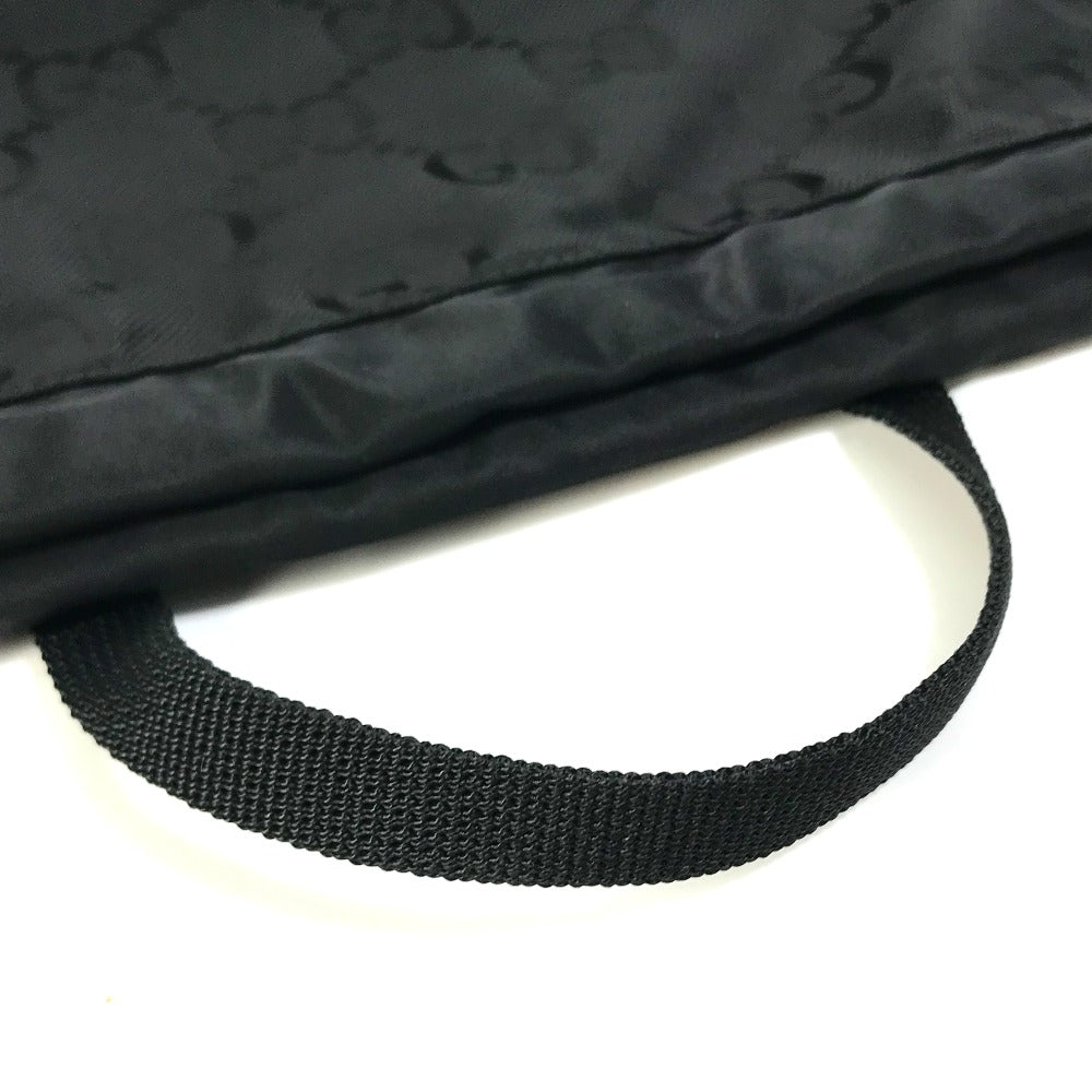 GUCCI 674247 GG Laundry Bag Off the Grid Handbag Nylon Unisex Black