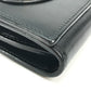 GUCCI 621891 Compact Horsebit Medium Wallet, Bifold Leather, Women's, Black