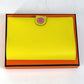 HERMES RMS Evercolor Passport Case, Women's, Jaunes-au-Pours, Yellow
