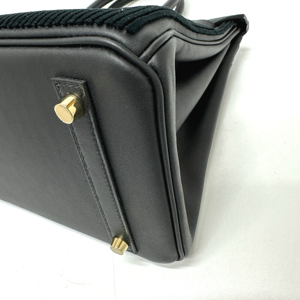 HERMES バーキン30 コートアコート カバン トートバッグ ハンドバッグ ヴォースイフト レディース ブラック