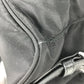 PRADA 1BZ032 ロゴプレート トライアングルロゴ 三角ロゴ プレート バックパック カバン リュックサック ナイロン/レザー レディース ブラック