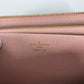 LOUIS VUITTON N63503 Damier Azur Zippy Wallet, Long Wallet with Round Zipper, Damier Azur Canvas, Women's, Rose Ballerine, White