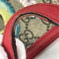 GUCCI 612992 GG Yuko Higuchi Children's Cat 2-Way Shoulder Bag/Crossbody Bag/Handbag in GG Supreme Canvas, Beige