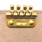 PRADA 1PG004 Logo 4-Ring Key Case in Saffiano Leather, Pink