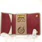 PRADA 1PG004 Logo 4-Ring Key Case in Saffiano Leather, Pink