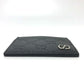 GUCCI 473927 シマ カードケース レザー メンズ ブラック