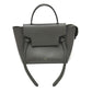 CELINE 189153 ロゴ ベルトバッグ マイクロ 2WAY ショルダーバッグ カバン ハンドバッグ レザー レディース グレー