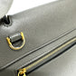 CELINE 189153 ロゴ ベルトバッグ マイクロ 2WAY ショルダーバッグ カバン ハンドバッグ レザー レディース グレー