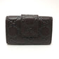GUCCI 203551 GG ハートプレート 6連 キーケース レザー レディース ブラウン